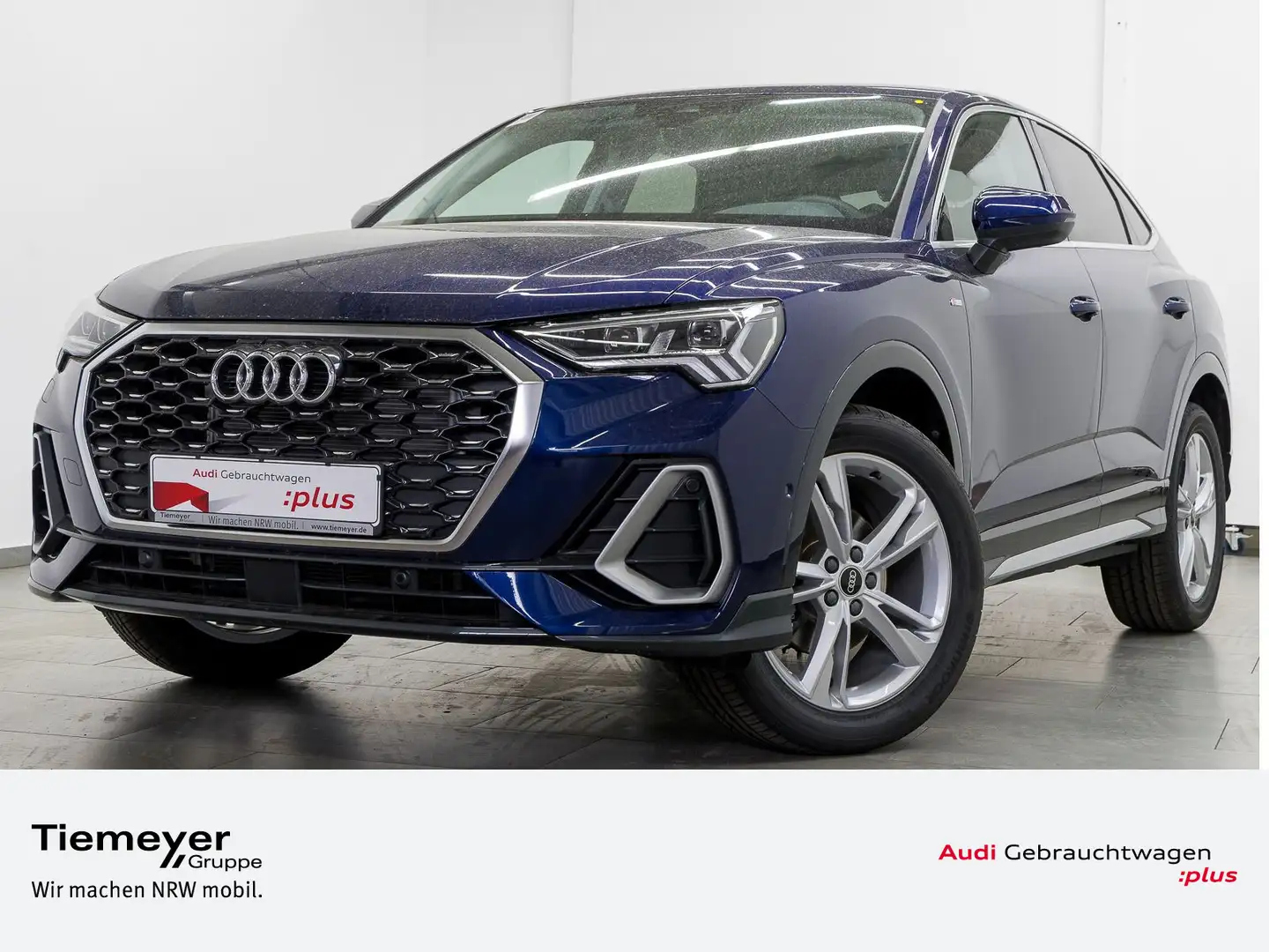 Audi Q3 35 TFSI S LINE MATRIX LM19 ASSIST A Blau - 1