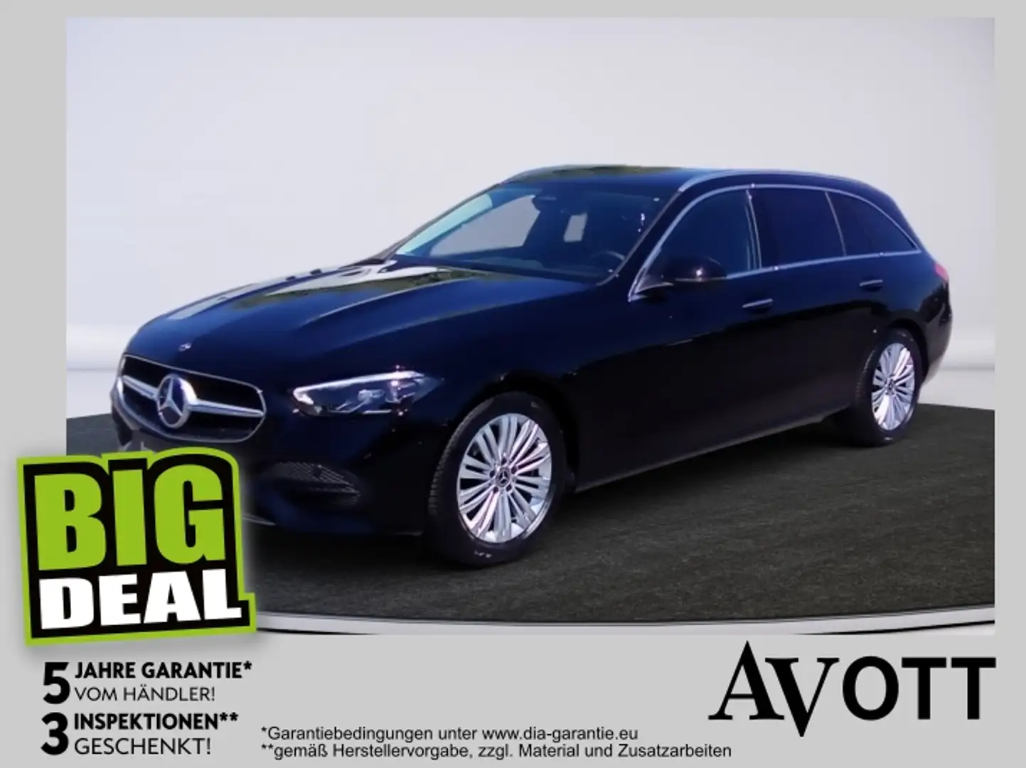 Mercedes-Benz C 180 T Avantgarde Schwarz - 1