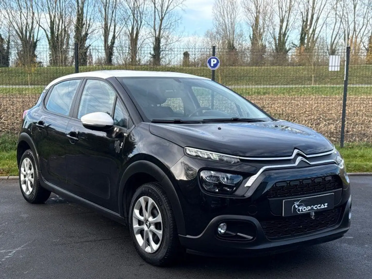 Citroen C3 HDI 100CH S&amp;S SHINE * 2023 * 1ERE MAIN * GARANTIE Noir - 2