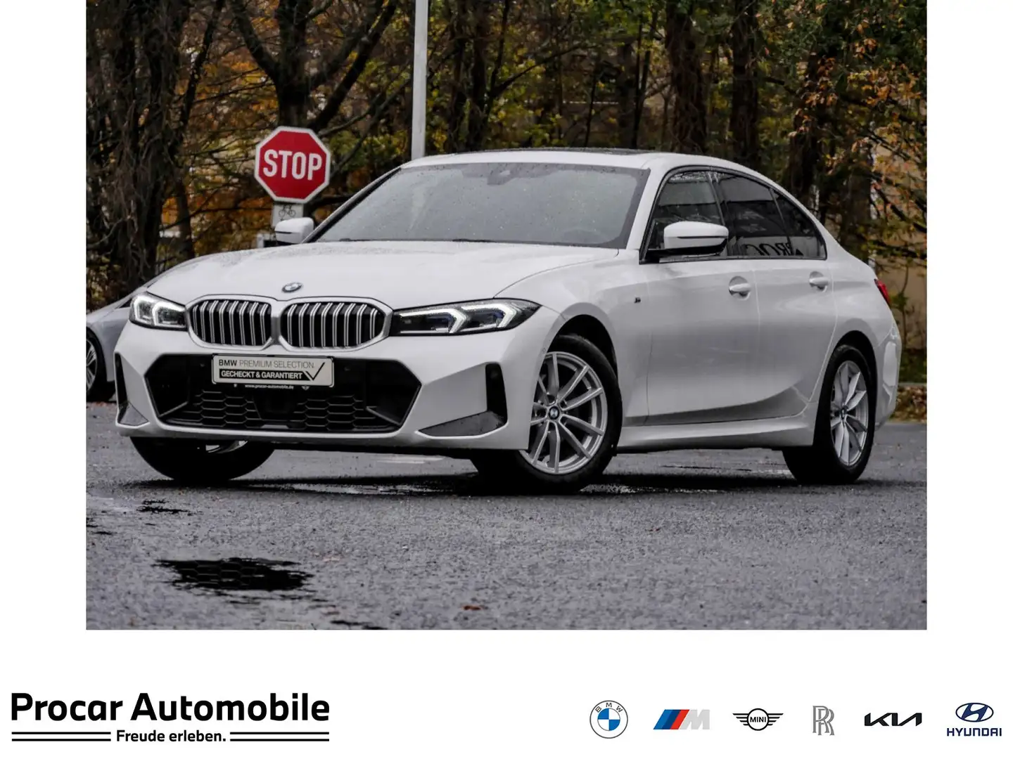 BMW 320 d xDrive M SPORT+ACC+WIDESCREEN+KEYLESS+MEMORY+SCH Weiß - 1