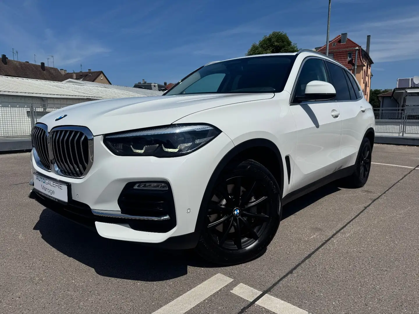 BMW X5 xDrive 30 d AHK/STOP&GO/HUD/LED/LEDER Blanc - 1