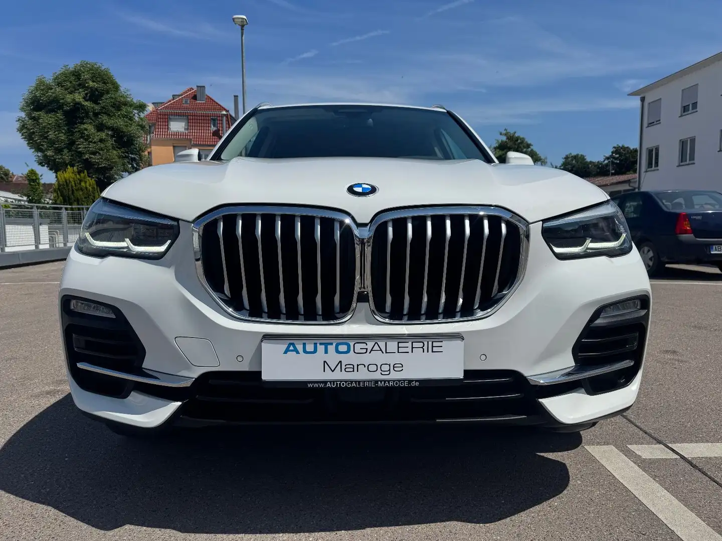 BMW X5 xDrive 30 d AHK/STOP&GO/HUD/LED/LEDER Blanc - 2