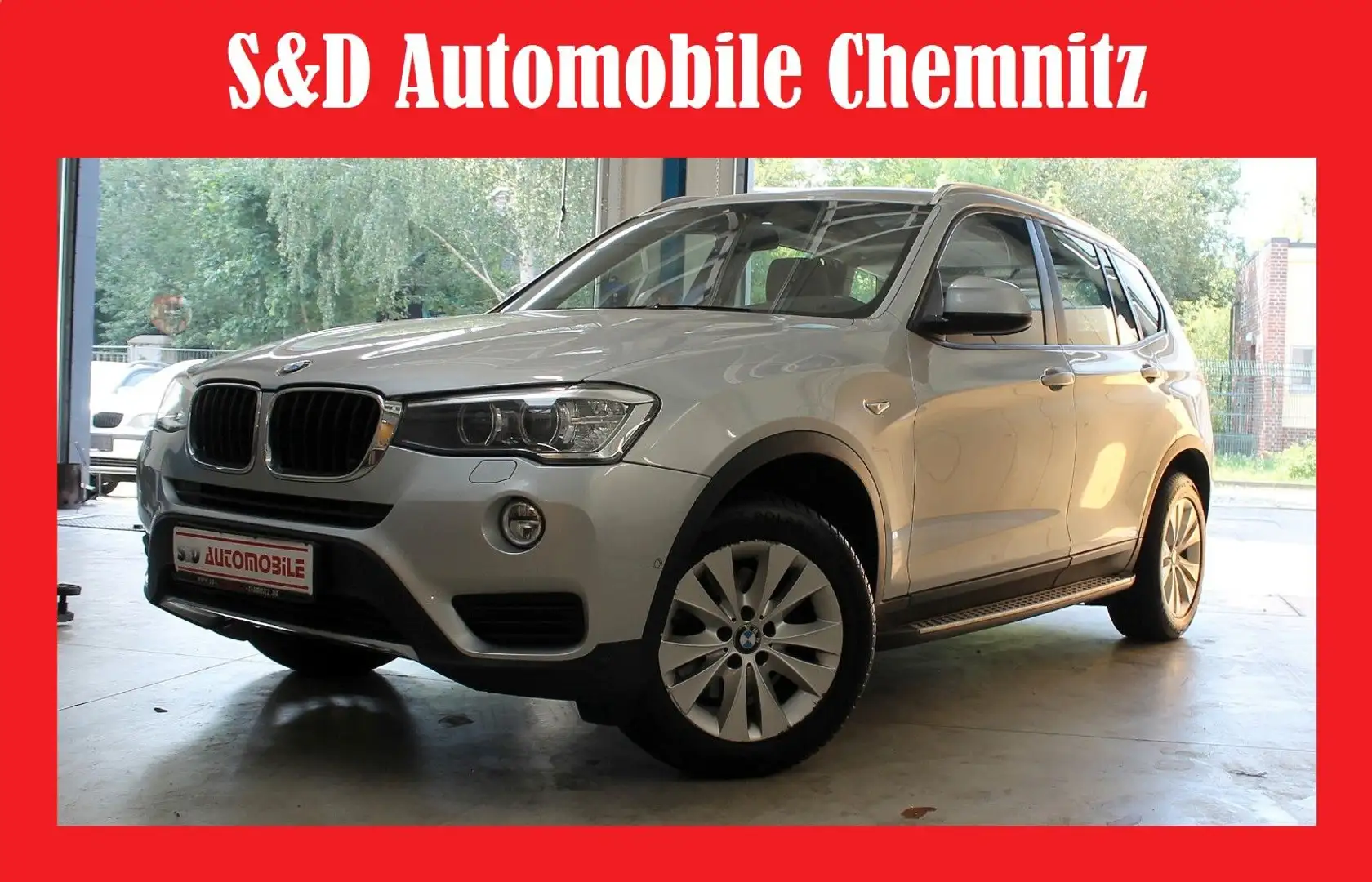 BMW X3 Baureihe X3 xDrive20d"TÜV"GARANTIE Silber - 1