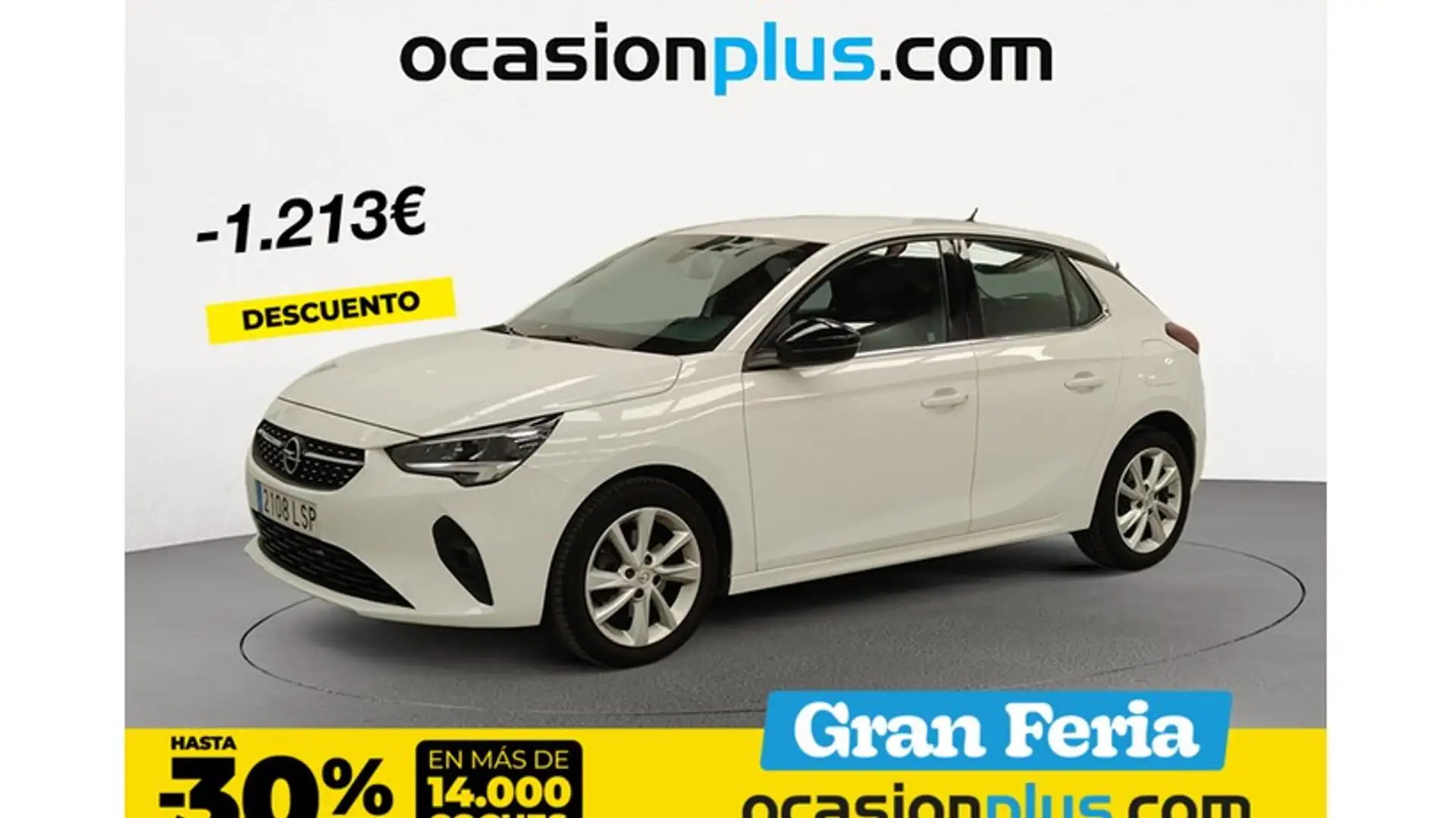 Opel Corsa 1.2T XHT S/S Elegance AT8 100 Blanc - 1