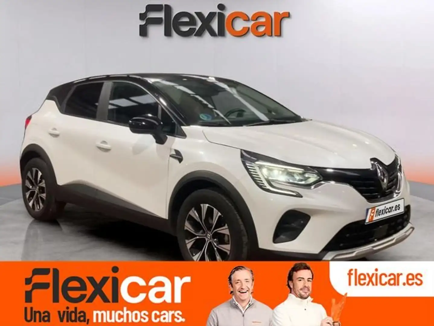 Renault Captur TCe Techno 74kW GLP Blanc - 1