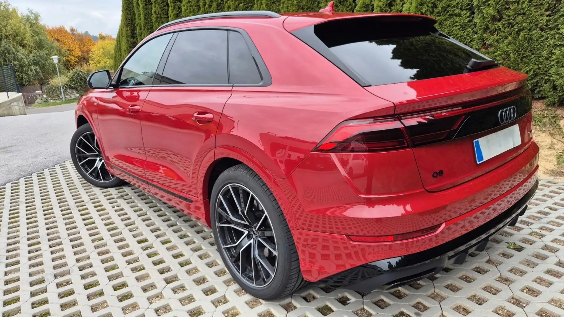 Audi Q8 Q8 tdi mhev S line edition quattro 286cv tiptronic Červená - 2