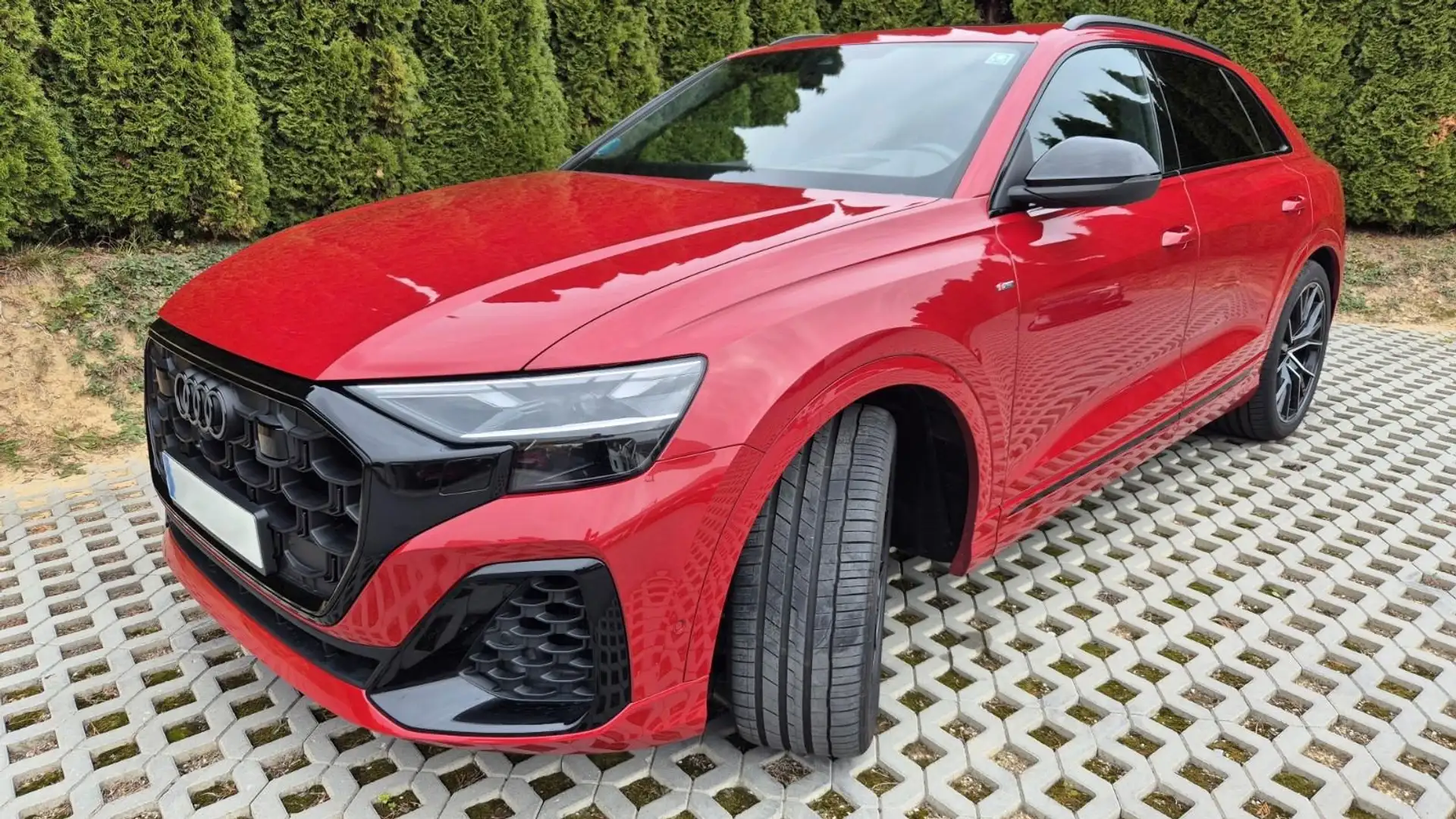 Audi Q8 Q8 tdi mhev S line edition quattro 286cv tiptronic Červená - 1