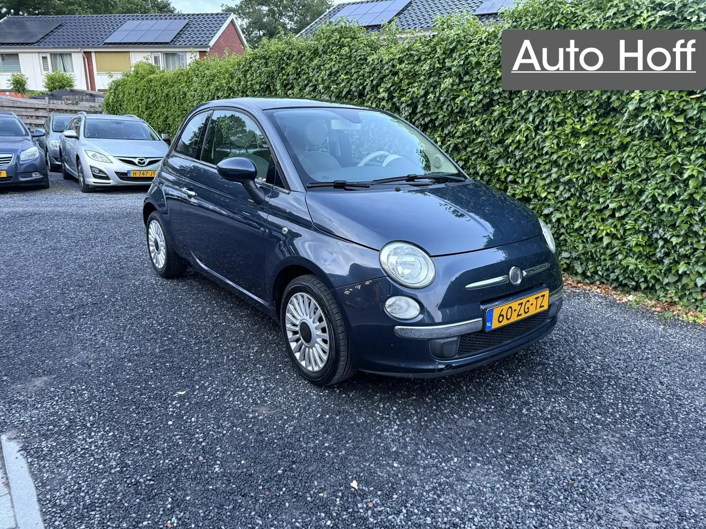 Fiat 500 1.2 Lounge | Panoramadak | Airco | Elekt. Ramen | Blu/Azzurro - 1