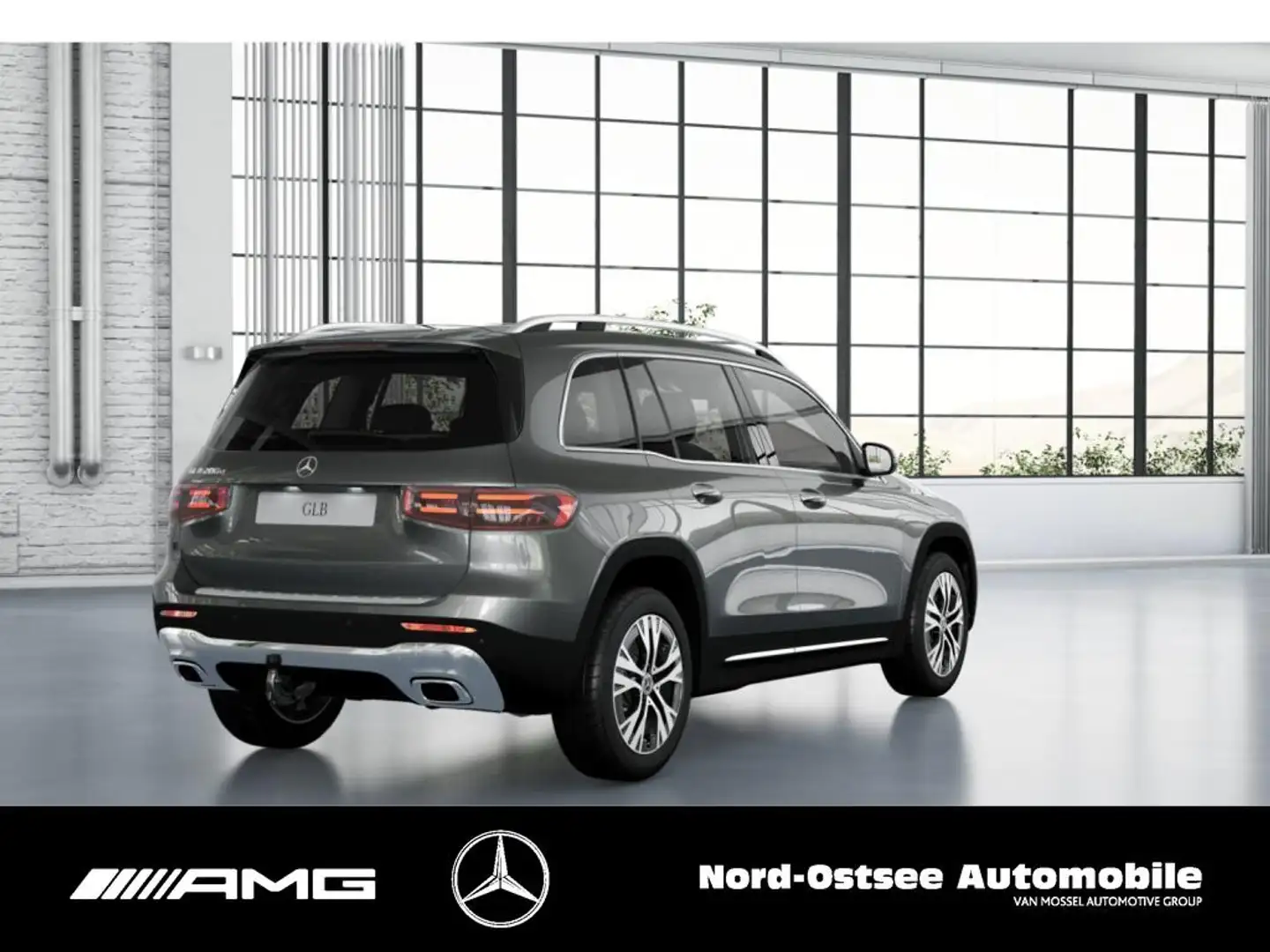 Mercedes-Benz GLB 200 d PROGRESSIVE AHK KEYLESS-GO SHZ LED Grau - 2