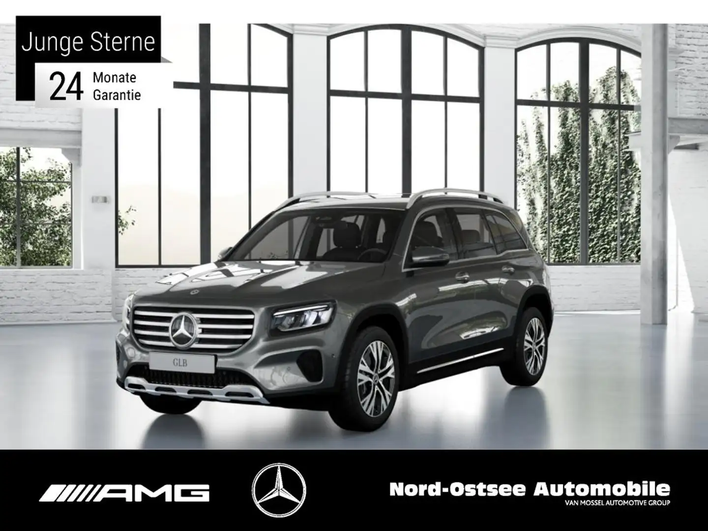 Mercedes-Benz GLB 200 d PROGRESSIVE AHK KEYLESS-GO SHZ LED Grijs - 1