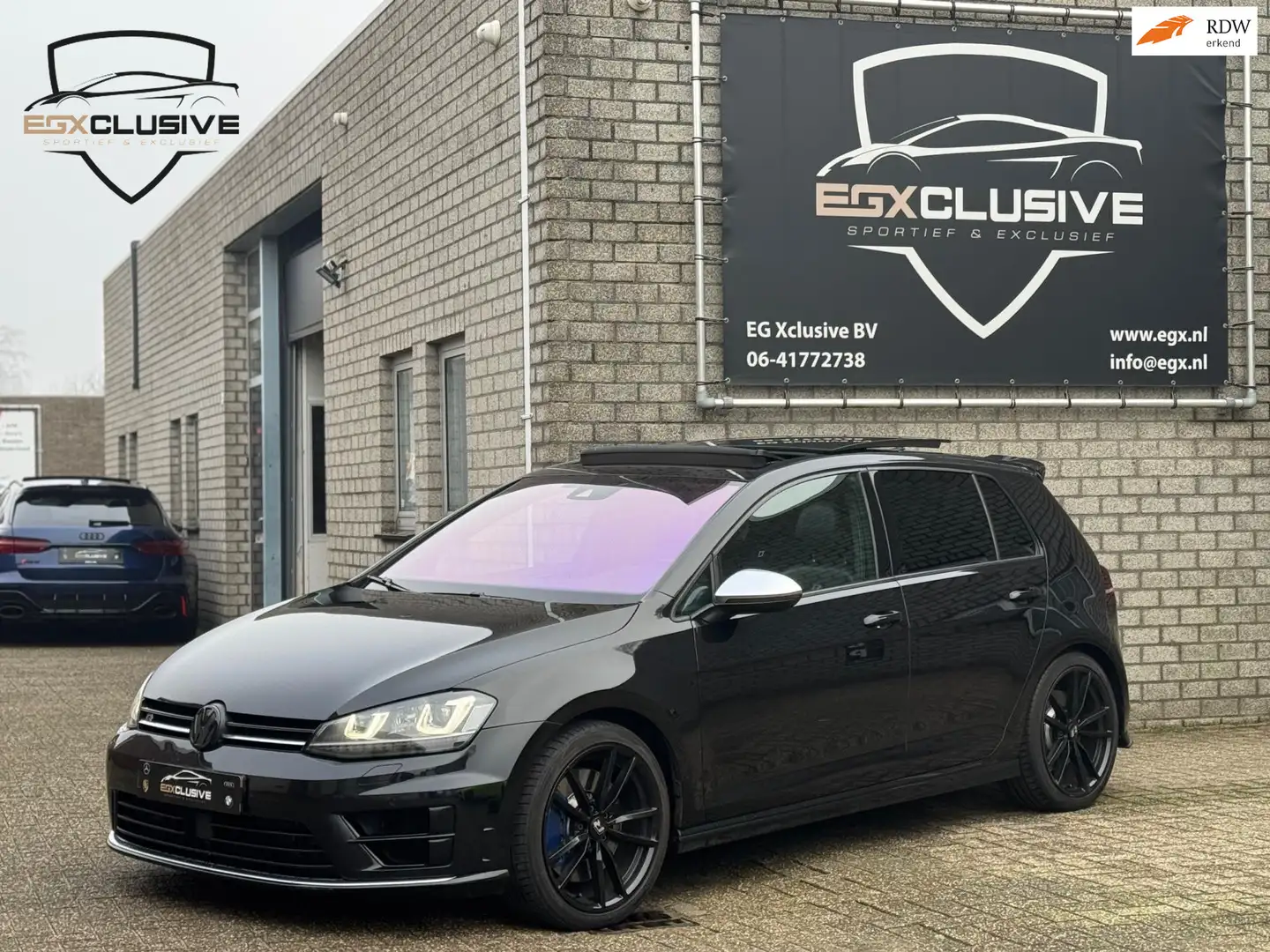 Volkswagen Golf 2.0 TSI R 4MOTION Pano/ACC/RemusExhaust/DynAudio/B Schwarz - 1