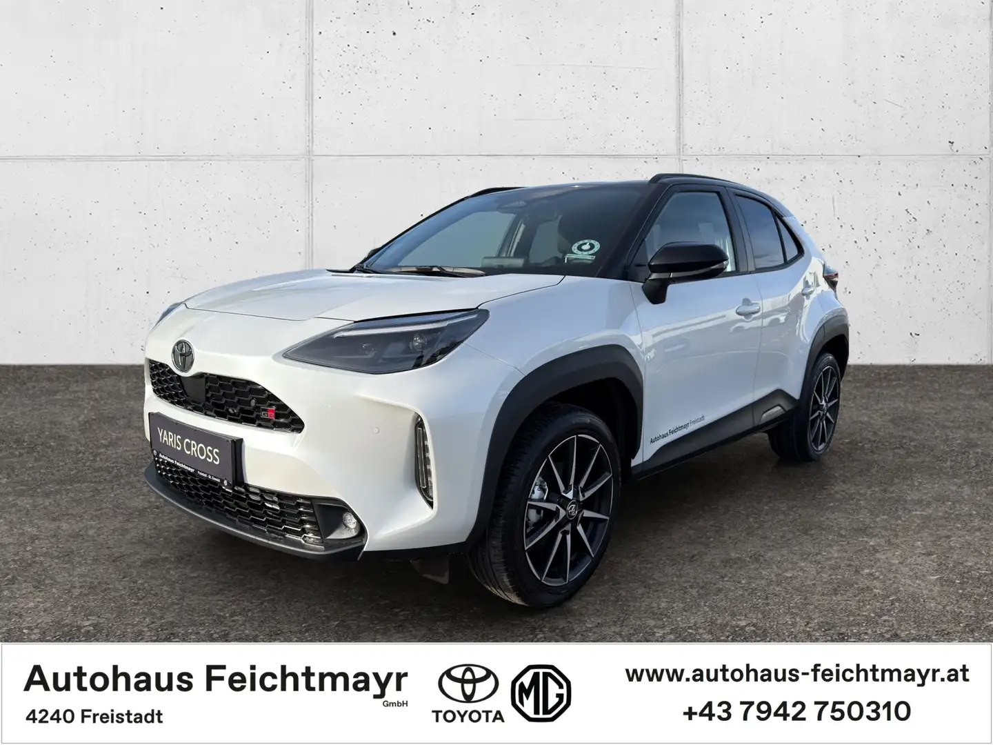 Toyota Yaris Cross HSD 2WD GR-Sport 5t. Weiß - 1