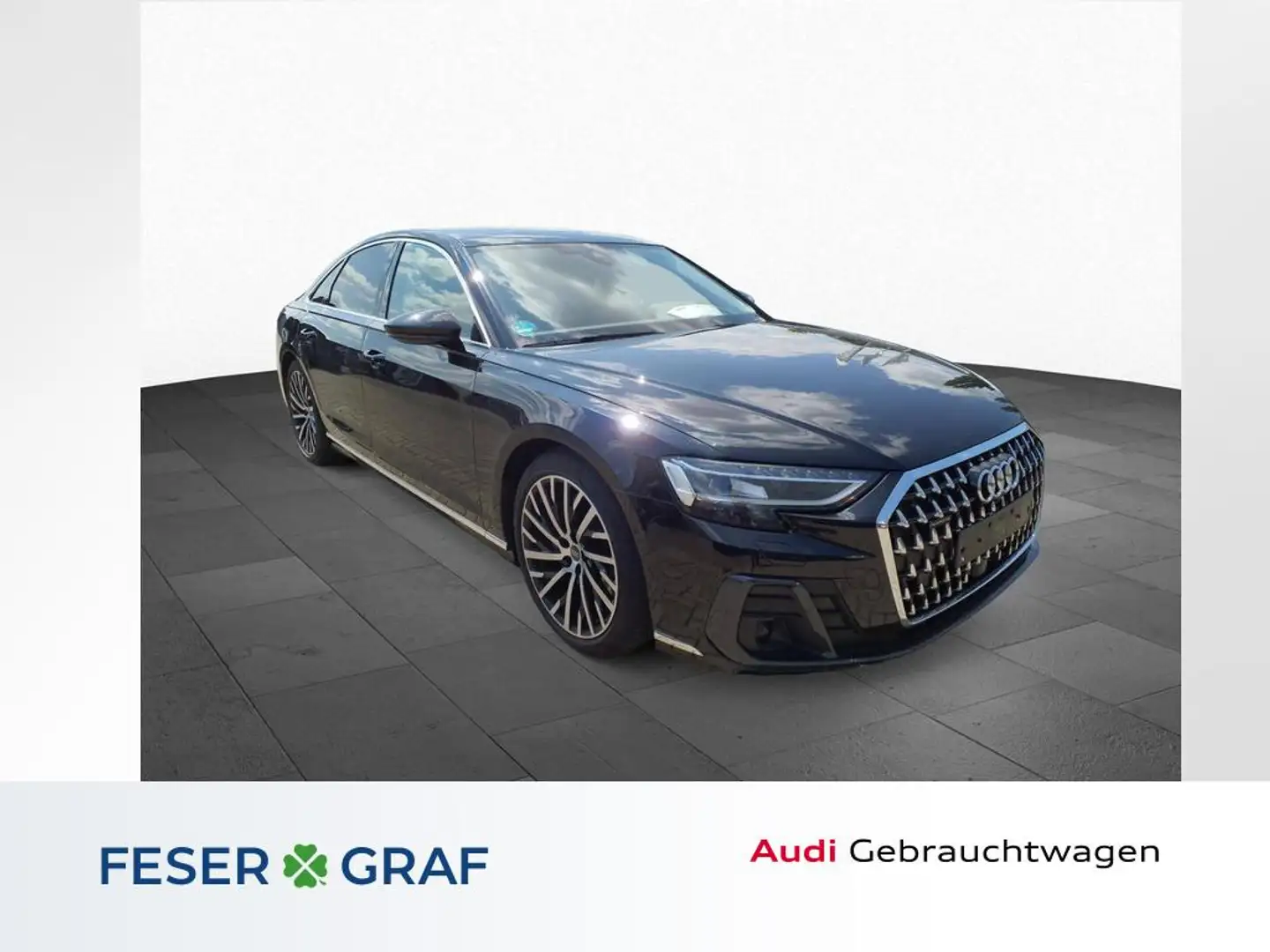 Audi A8 50 TDI /Leder/Pano/HuD/Massage/Kameras Schwarz - 1