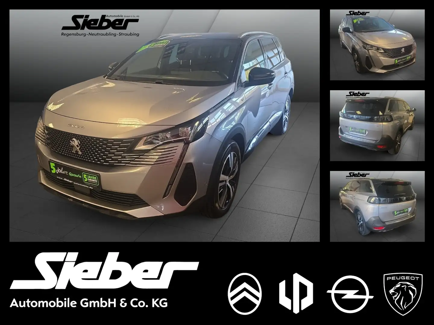 Peugeot 5008 1.2 PureTech 130 GT *Navi*PDC*Sitzheizung* Grau - 1