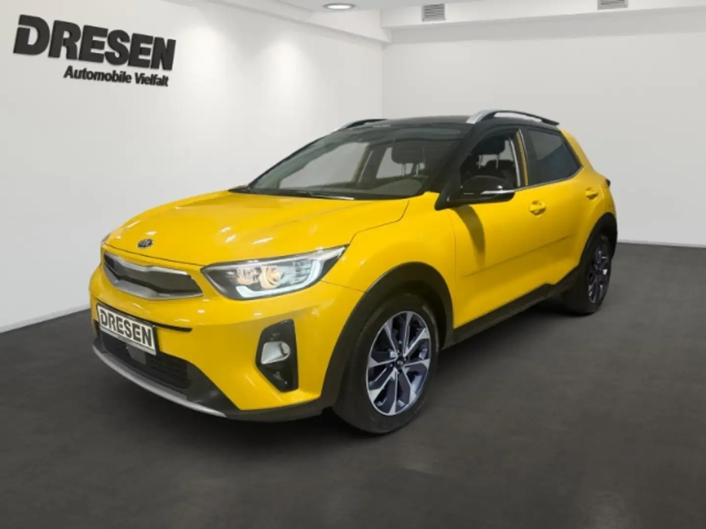Kia Stonic 1.0 T-GDI Spirit Navi+LED+Apple-CarPlay+AHK+Klimaa Yellow - 1