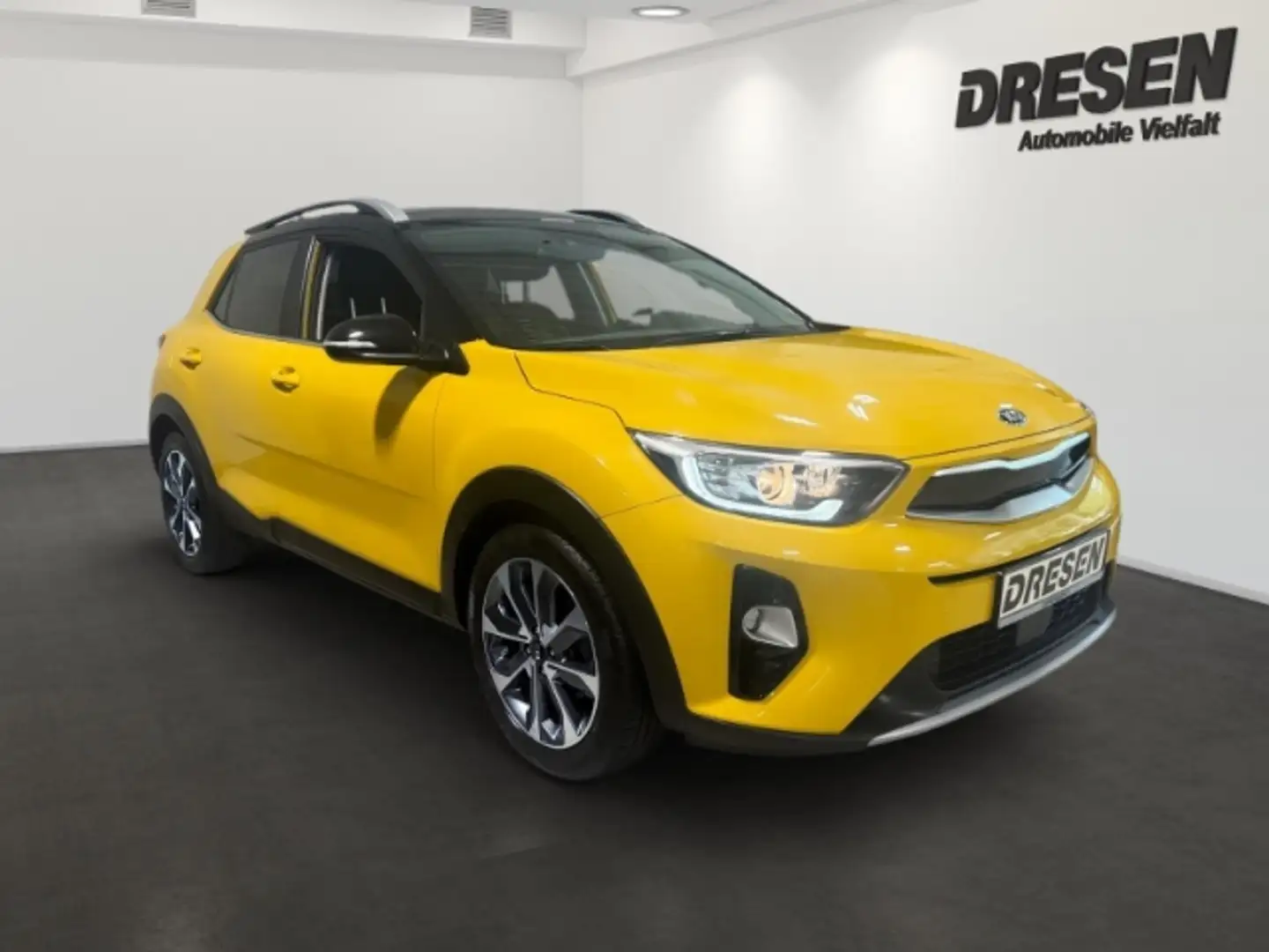 Kia Stonic 1.0 T-GDI Spirit Navi+LED+Apple-CarPlay+AHK+Klimaa Yellow - 2