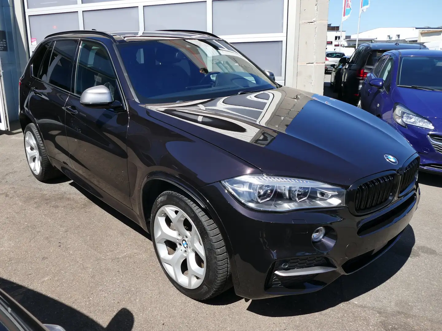 BMW X5 M M50d Sport Leder Navi Xenon Panorama Head Up Rü Чёрный - 2