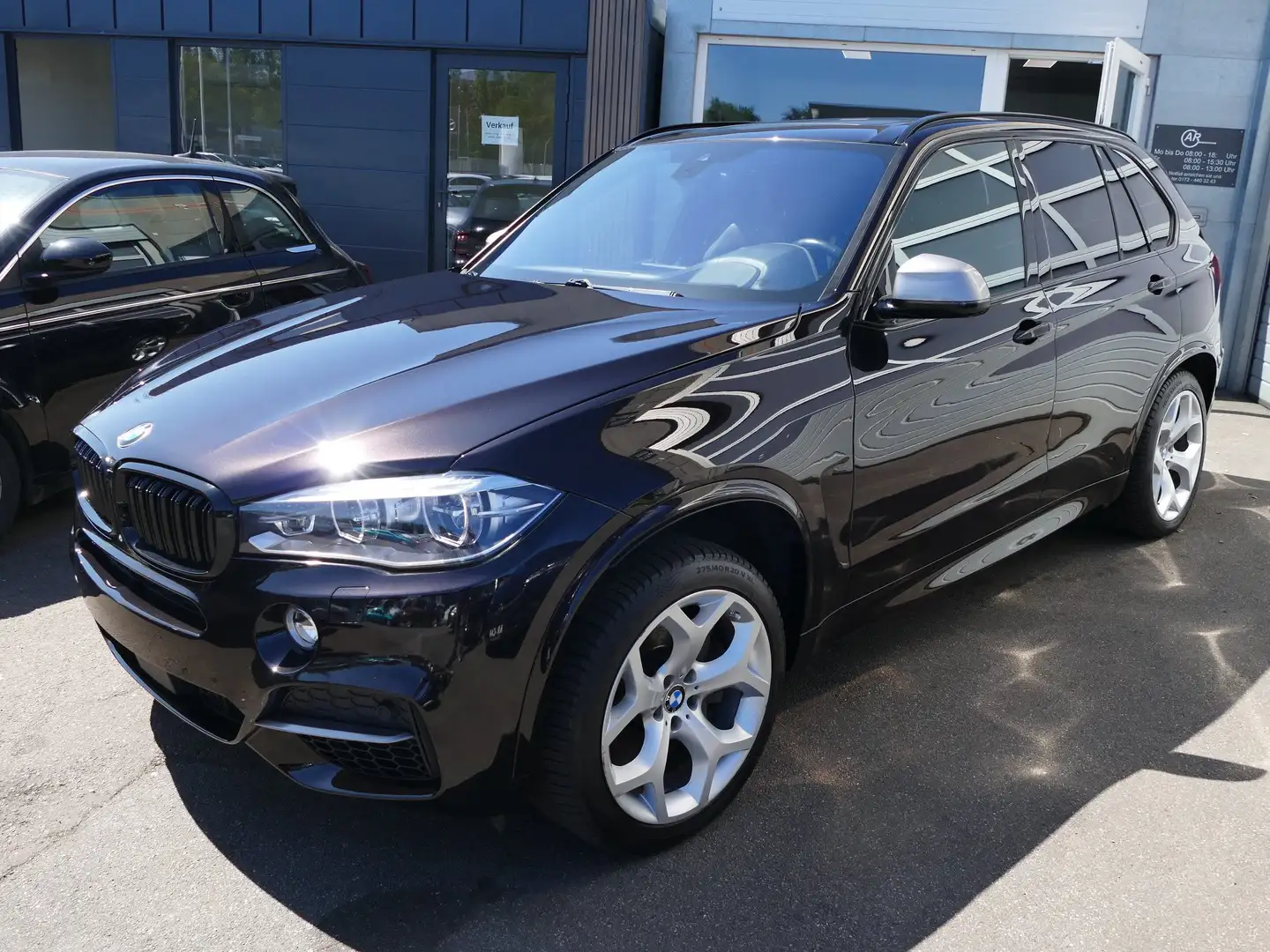 BMW X5 M M50d Sport Leder Navi Xenon Panorama Head Up Rü Чёрный - 1