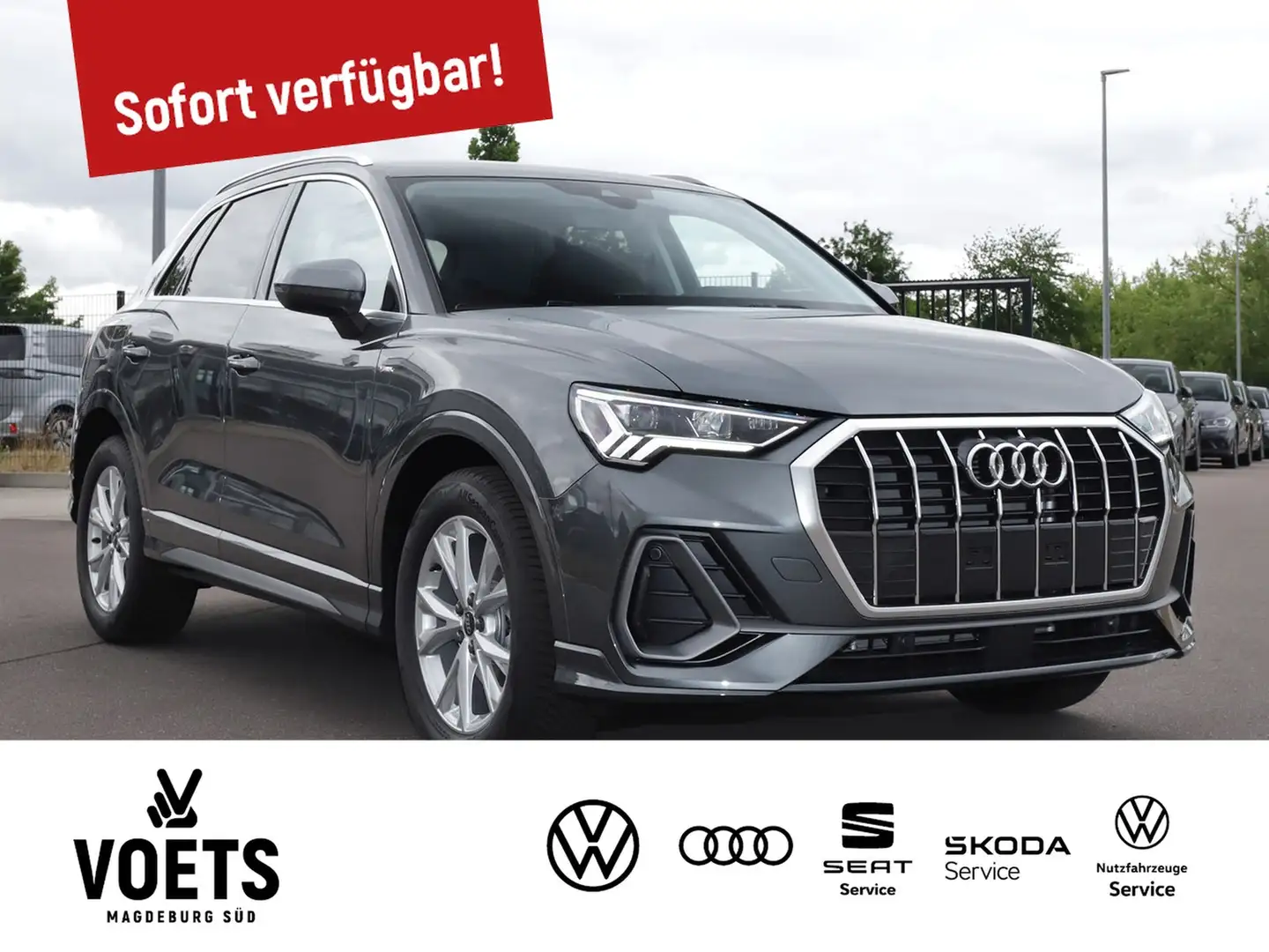 Audi Q3 S line 35 TFSI S tronic Grau - 2