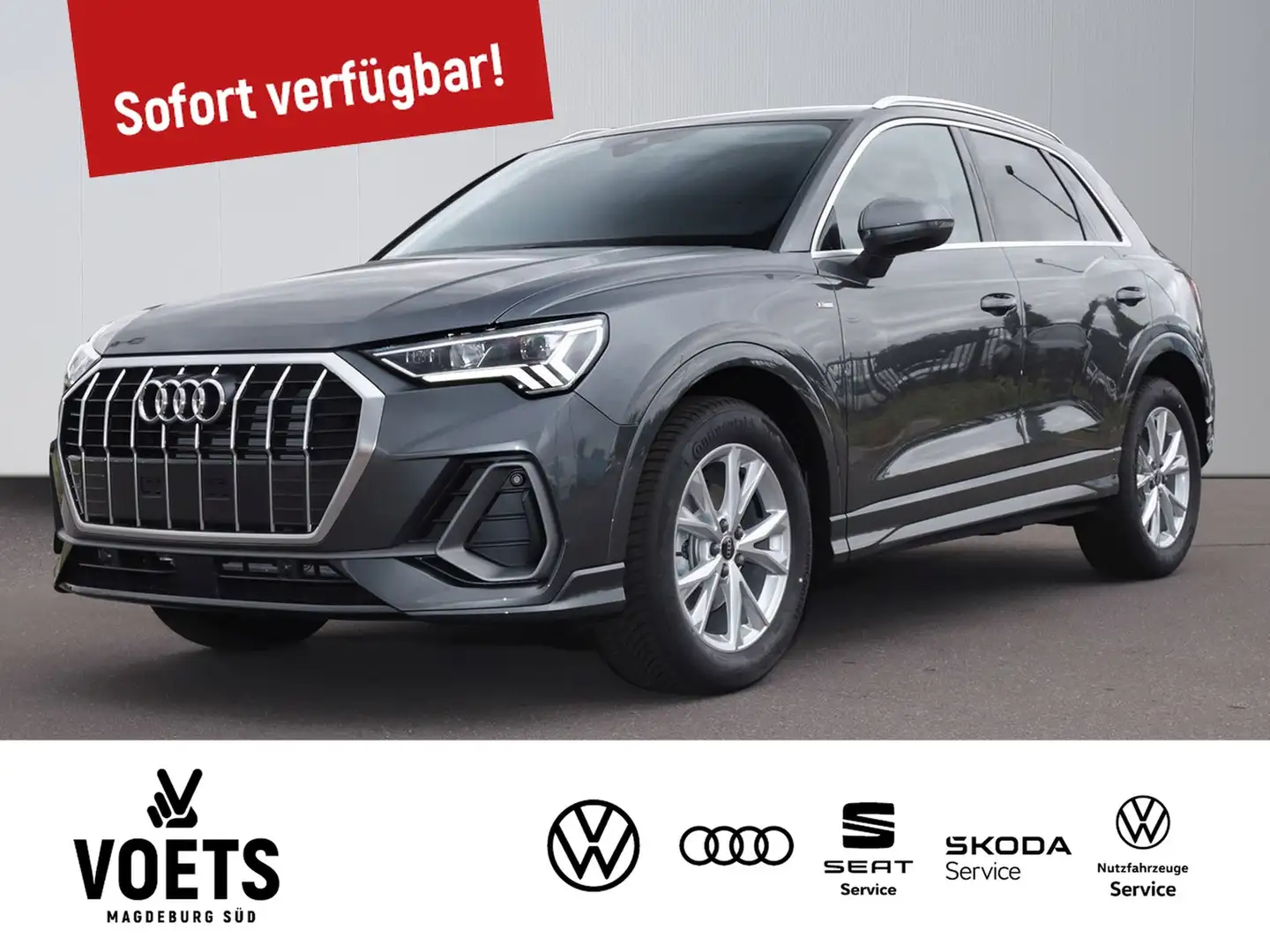 Audi Q3 S line 35 TFSI S tronic Grau - 1