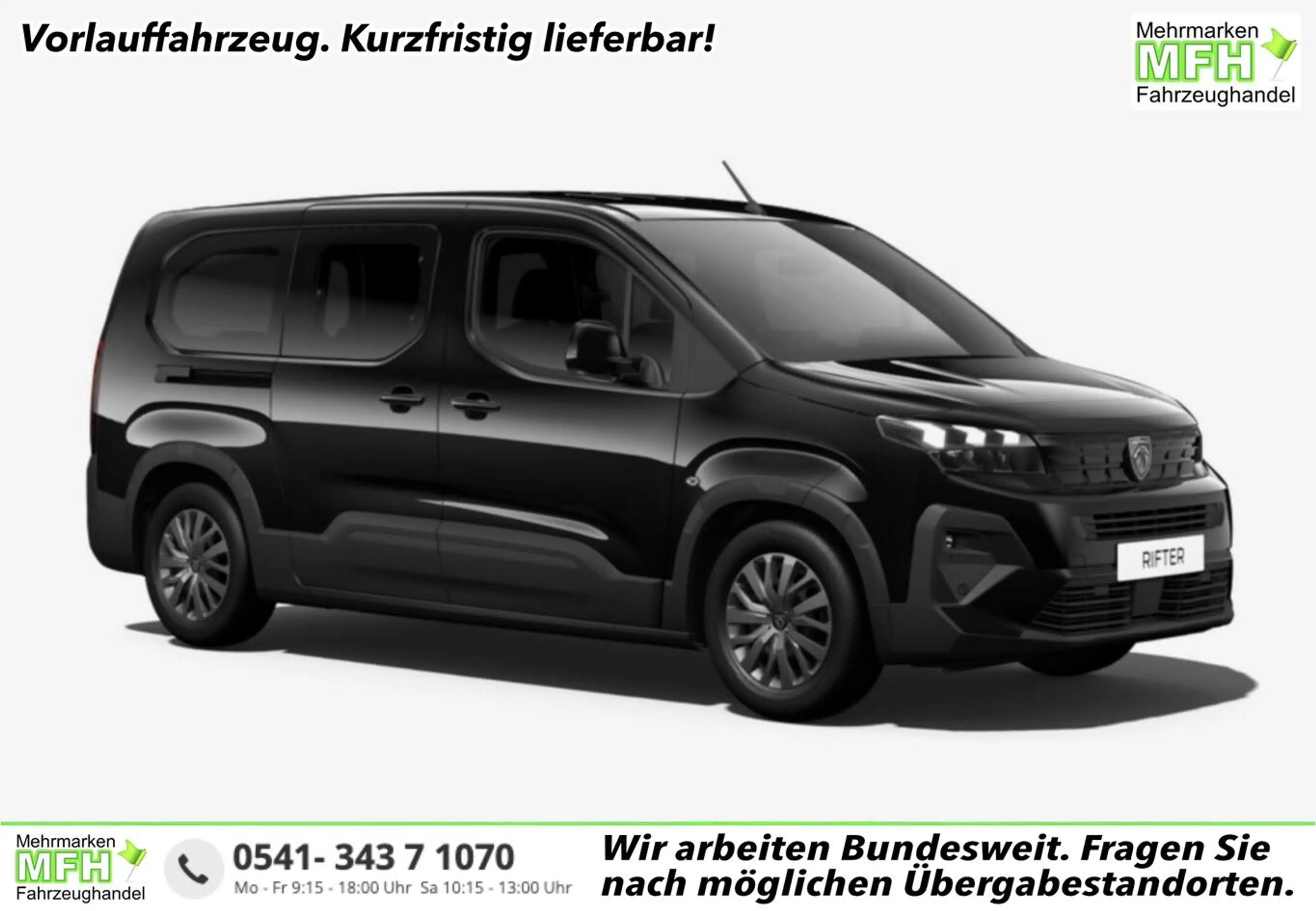 Peugeot Rifter Allure M1 L2 StyleP Kam CarP 2xSchiebetür 96 kW...