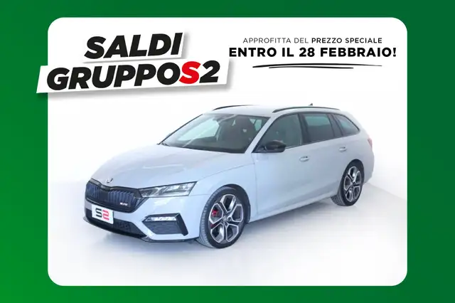 Skoda Octavia 2.0 TDI EVO SCR 200 CV DSG Wagon RS Grigio Nardò