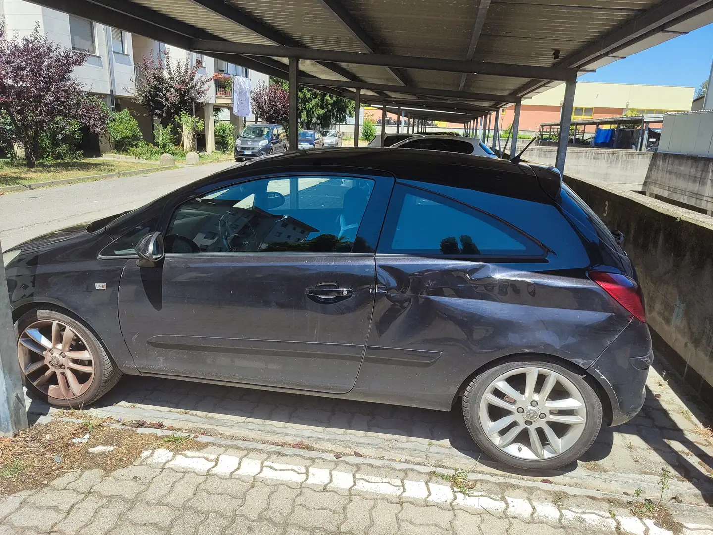 Opel Corsa Corsa IV 2006 3p 1.3 cdti Sport 90cv Nero - 2
