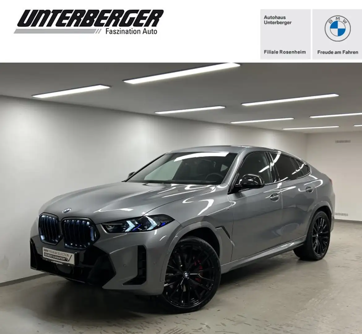 BMW X6 xDrive40d M Sportpaket Pro DA. Prof. PA. Prof. Pan Grau - 1