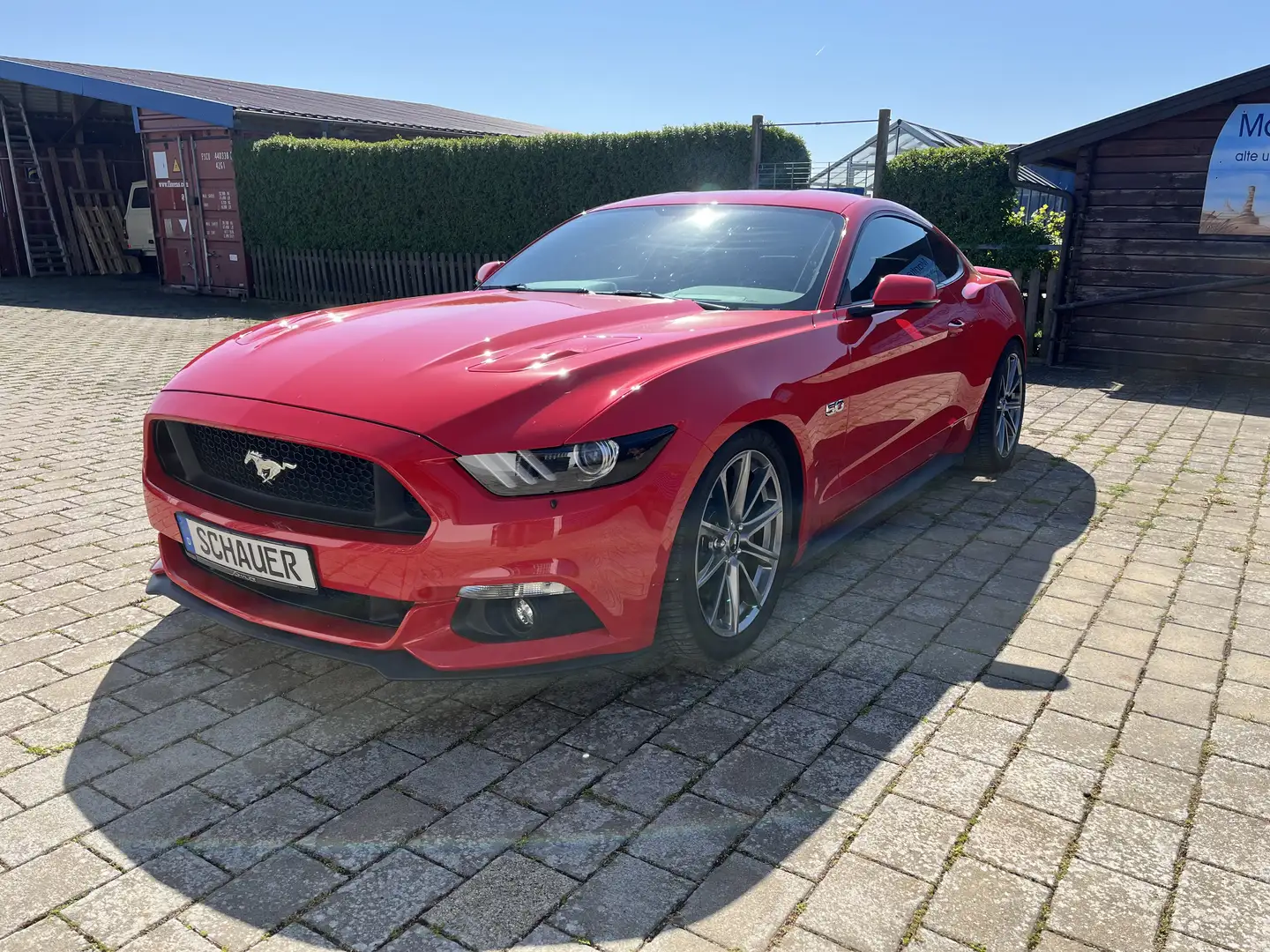 Ford Mustang GT COUPE Red - 1