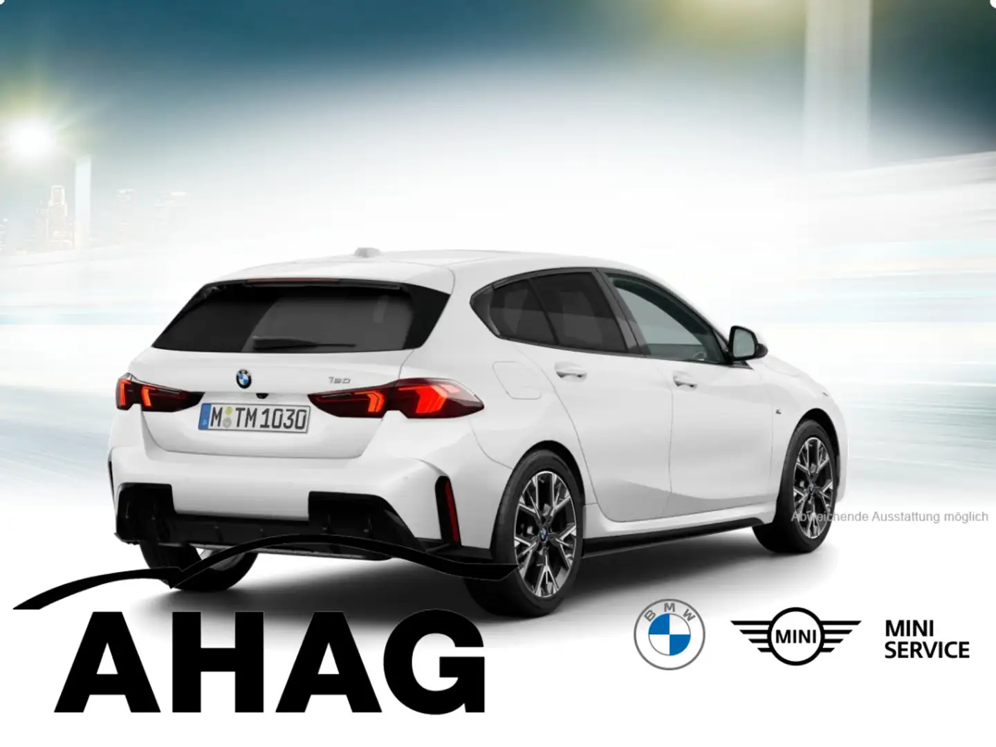 BMW 114 120 Steptronic M Sportpaket Adaptives Fahrwerk Blanc - 2