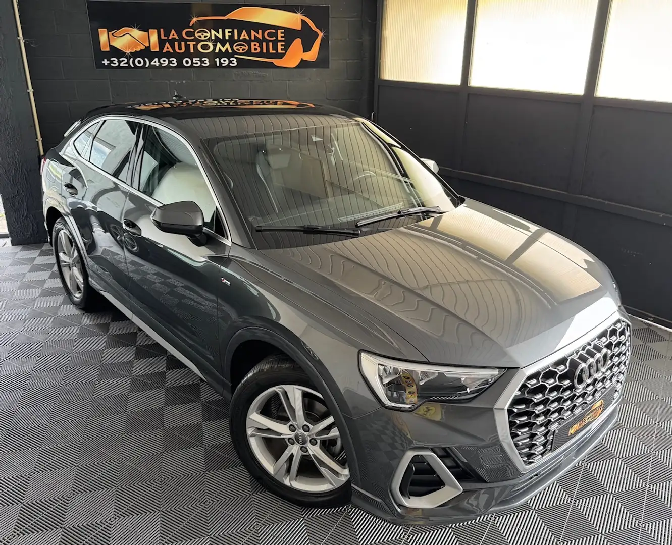 Audi Q3 Sportback 35 TFSI S line S tronic Garantie 12 mois Szürke - 1