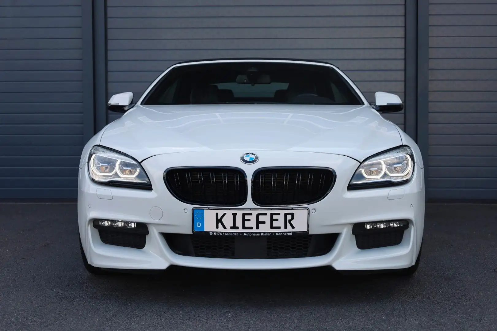 BMW 650 i xDrive Cabrio/ACC/360/H&K/SHZ/SBL/SPUR/R20 Weiß - 2
