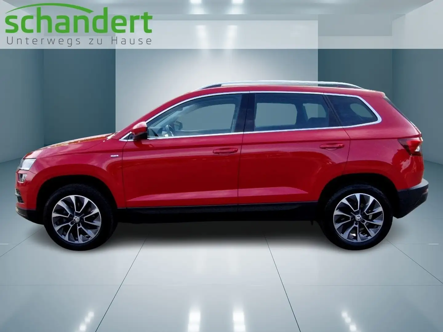 Skoda Karoq 1.5 TSI Drive LED Navi AHK Klimaautomatik Rot - 2