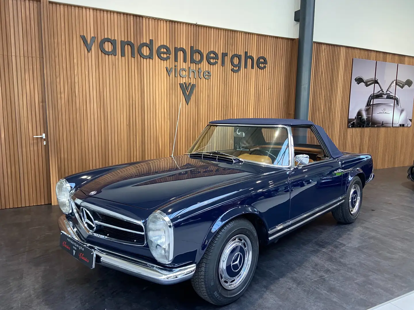 Mercedes-Benz 250 PAGODE SL - 5 VERSNELLINGEN UNIEK!!! Albastru - 2