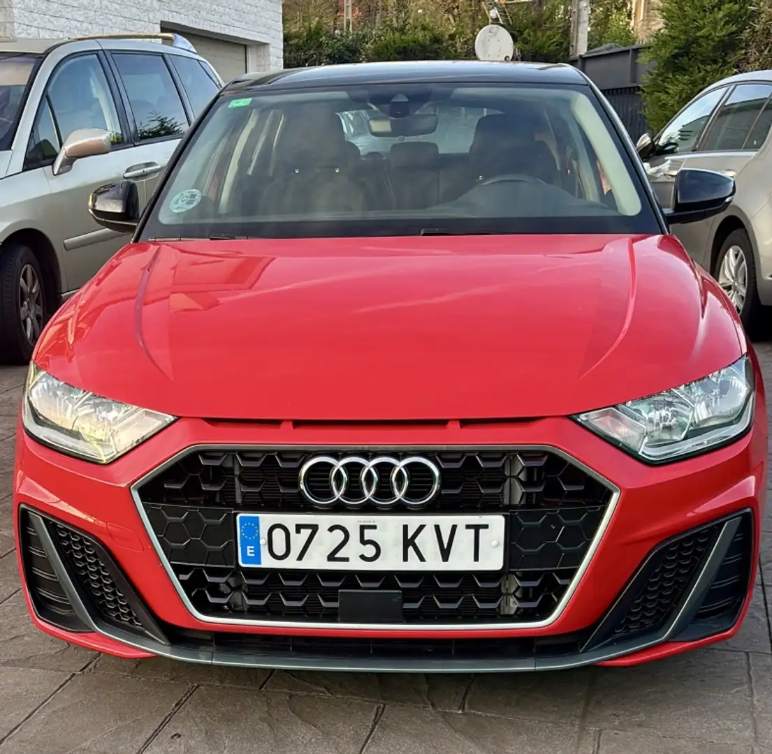 Audi A1 Sportback 30 TFSI S line Rojo - 1