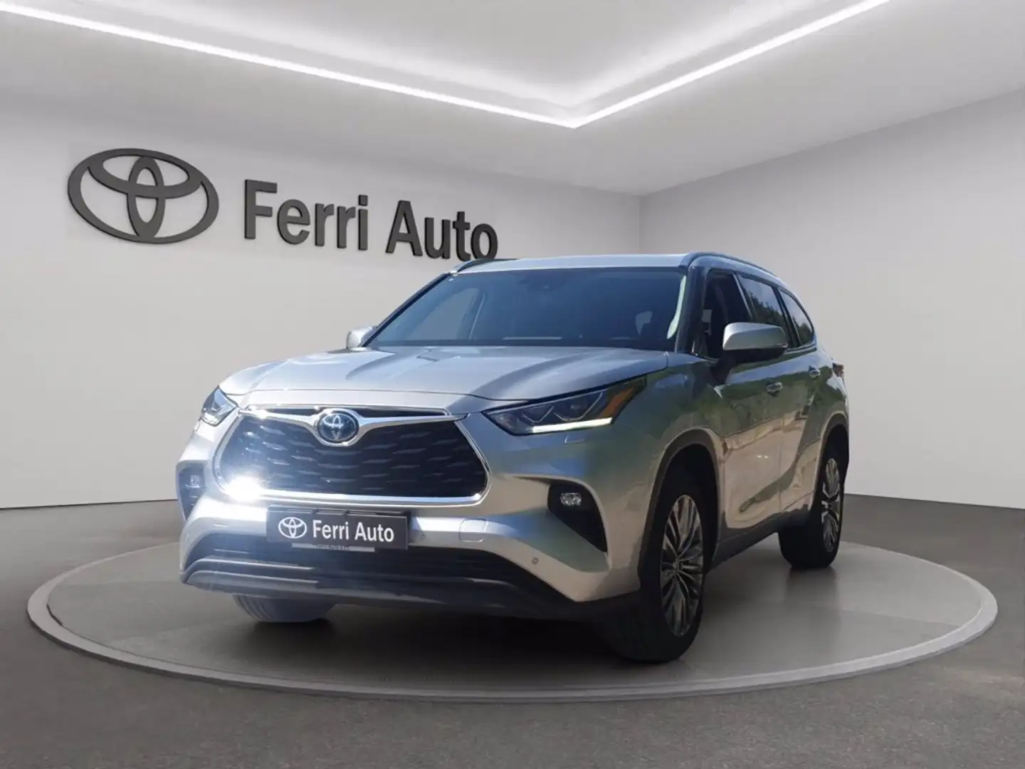 Toyota Highlander 2.5h lounge e-cvt Grijs - 1