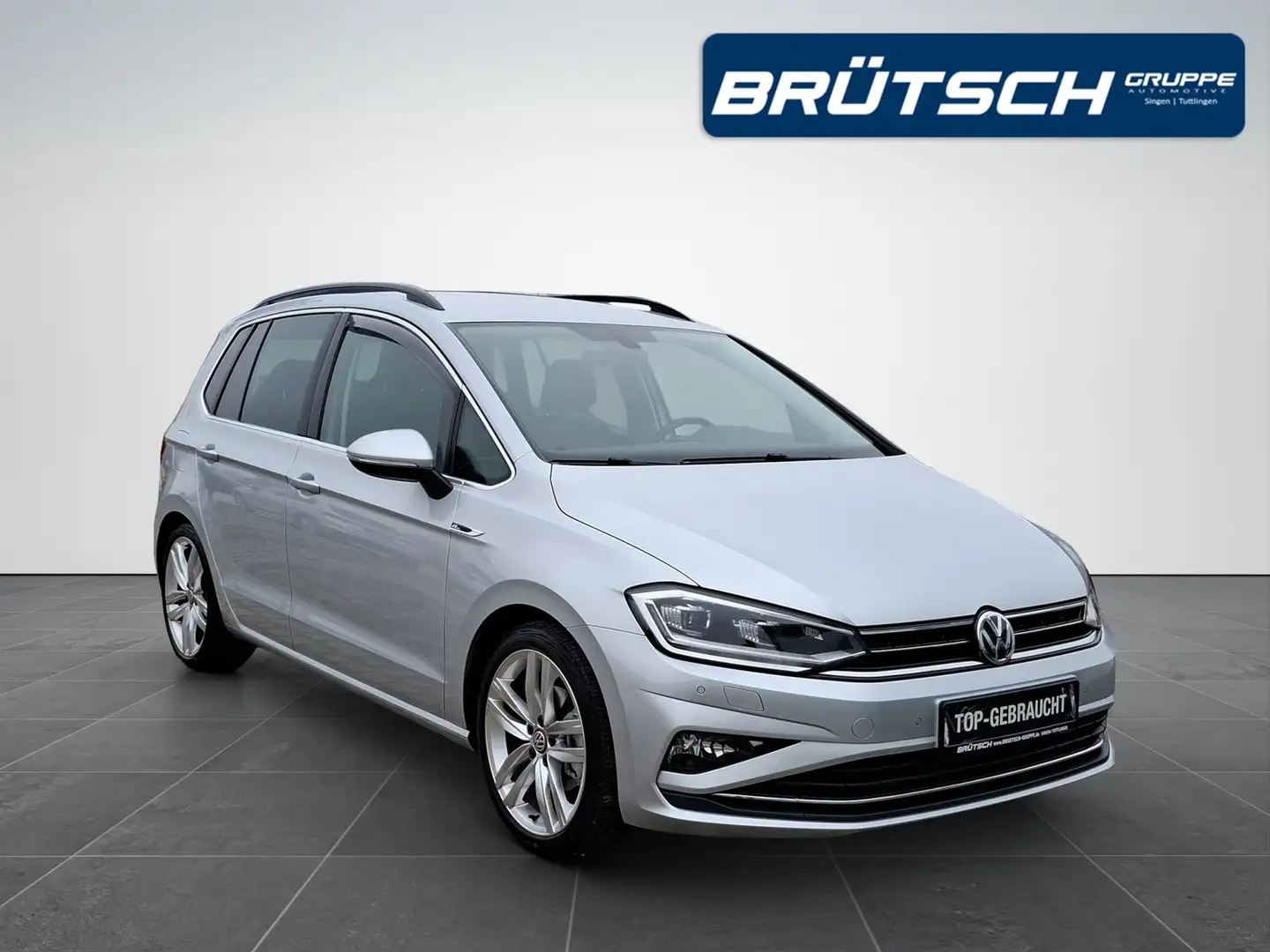 Volkswagen Golf Sportsvan 2.0 TDI High-Line DSG / LED / NAVI / KAMERA / DAB+ Argent - 2