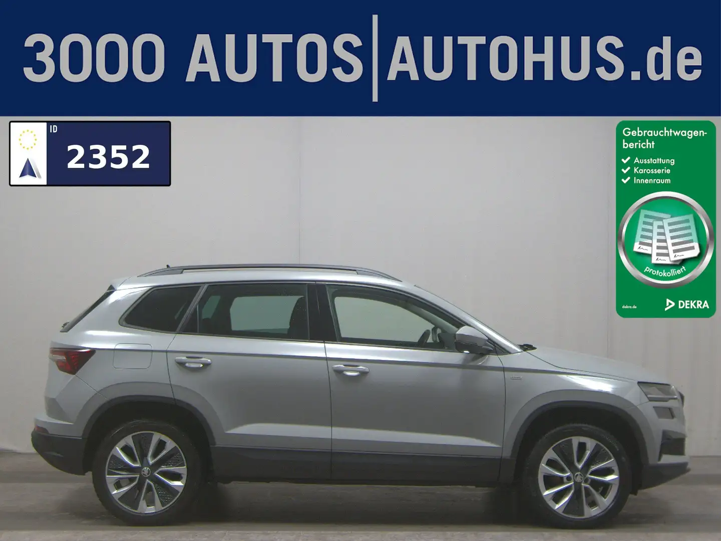 Skoda Karoq 2.0 TDI Tour Navi LED vc Pano RFK 4xShz Grau - 1