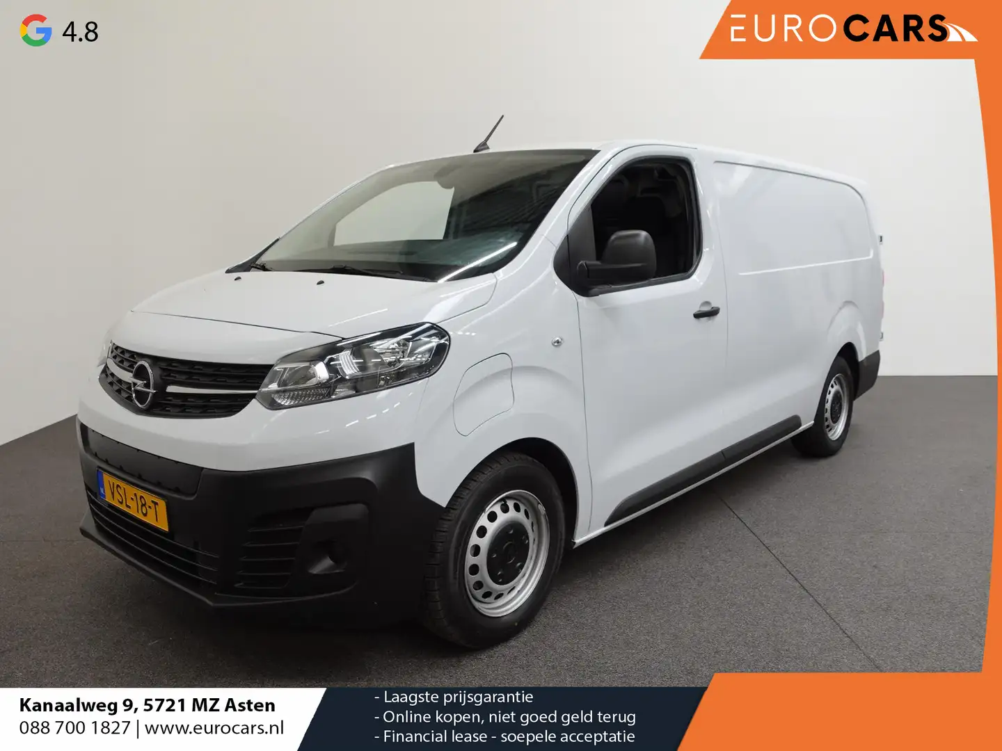 Opel Vivaro-e L3H1 Edition 75 kWh Automaat Airco Navi Cruise Con Alb - 1