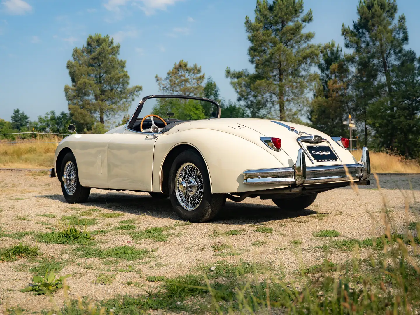 Jaguar XK 150 S Bílá - 2