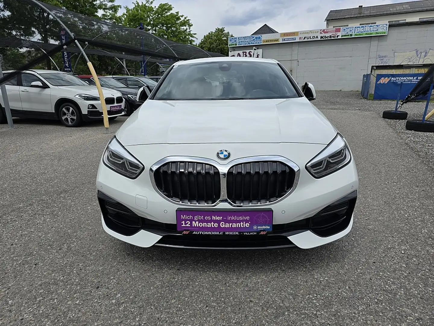 BMW 118 i Aut. *Leder*Navi*LED*Head-Up* Blanco - 2