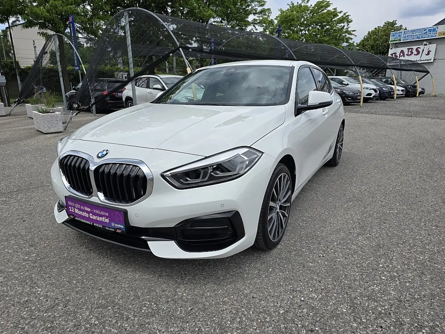BMW 118 i Aut. *Leder*Navi*LED*Head-Up* Blanco - 1