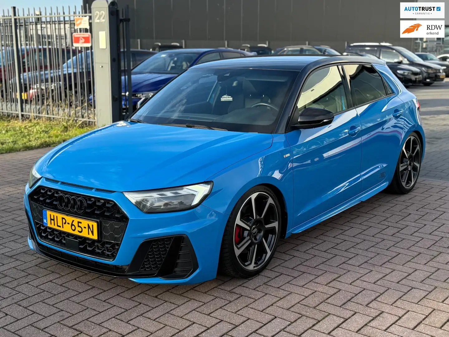 Audi A1 SPORTBACK 40 TFSI S Line 2019 Blauw S-tronic 200PK Blauw - 1