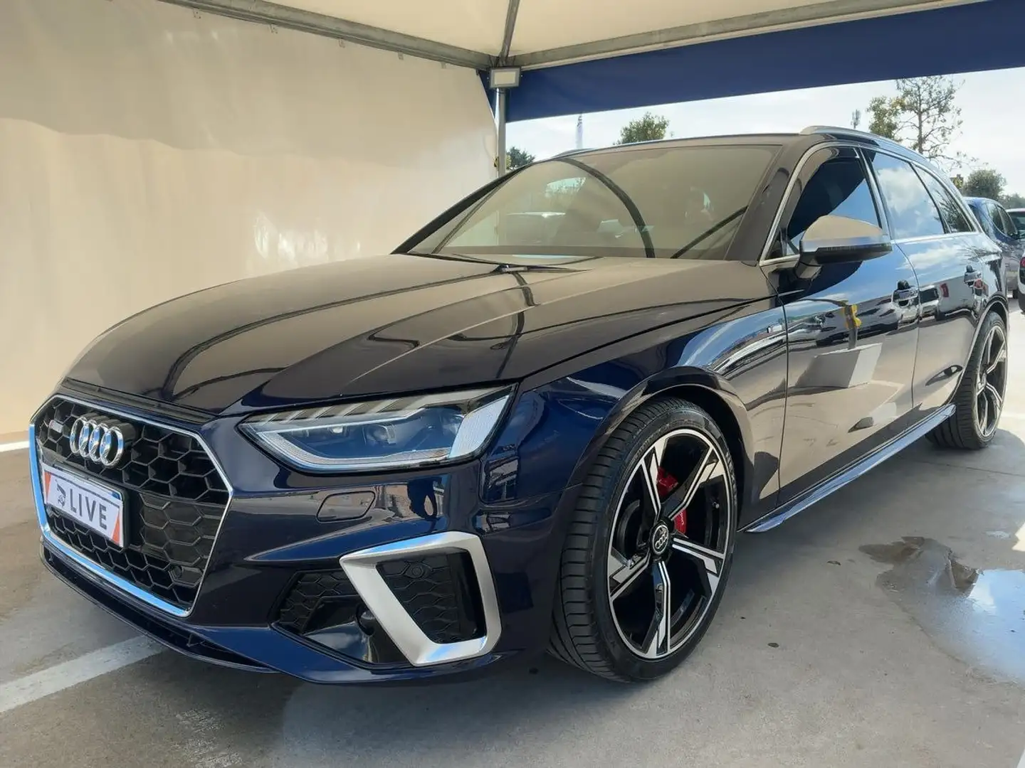 Audi A4 A4 V 2019 Avant 40 2.0 tdi S Line 190cv s-tronic Blau - 1