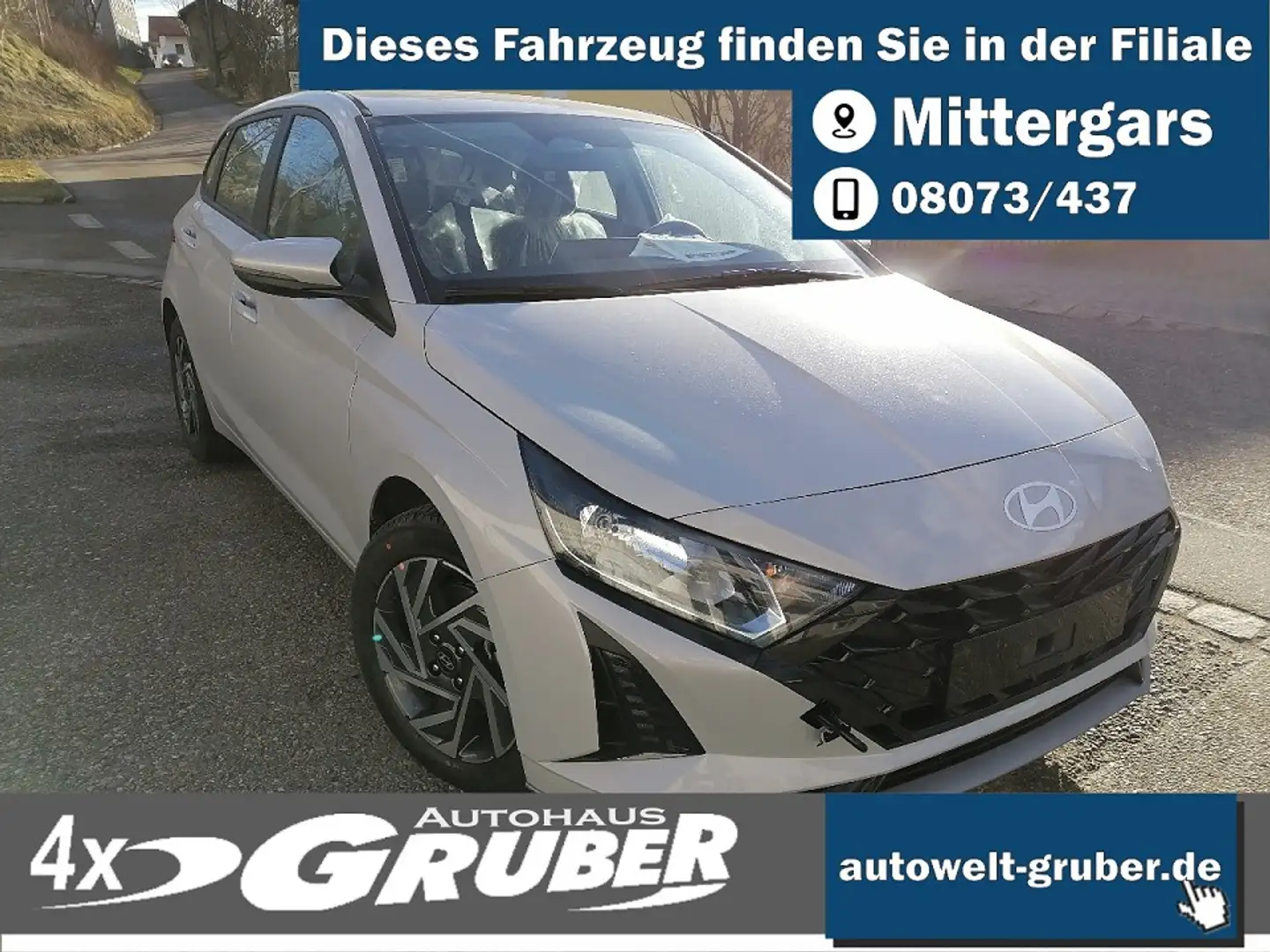 Hyundai i20 100PS  Trend + Navigation+ALU+Kamera  Gris - 1