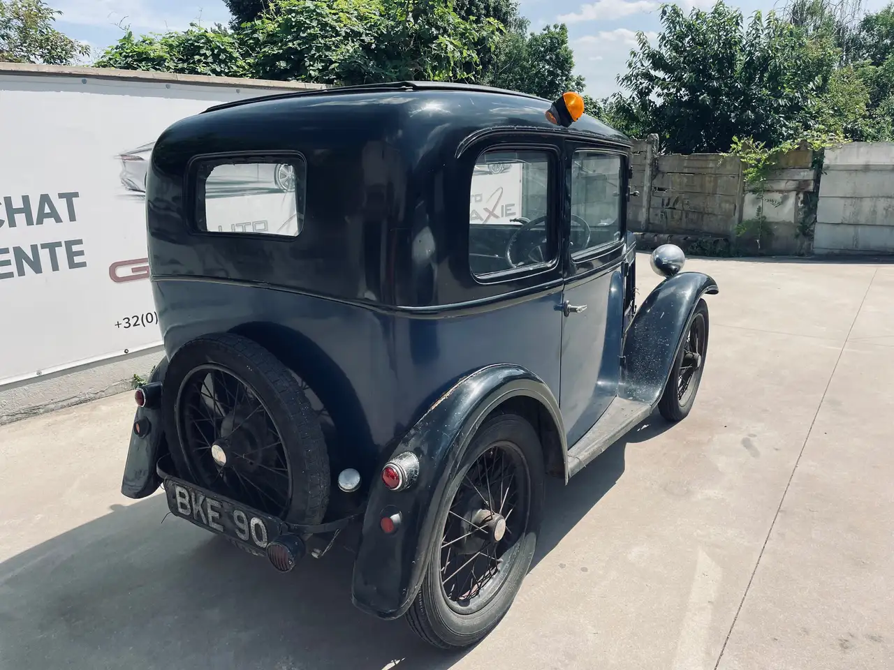 Austin 7 Seven-Saloon 750 cc A Restaurer Moteur Tourne !!, foto 6