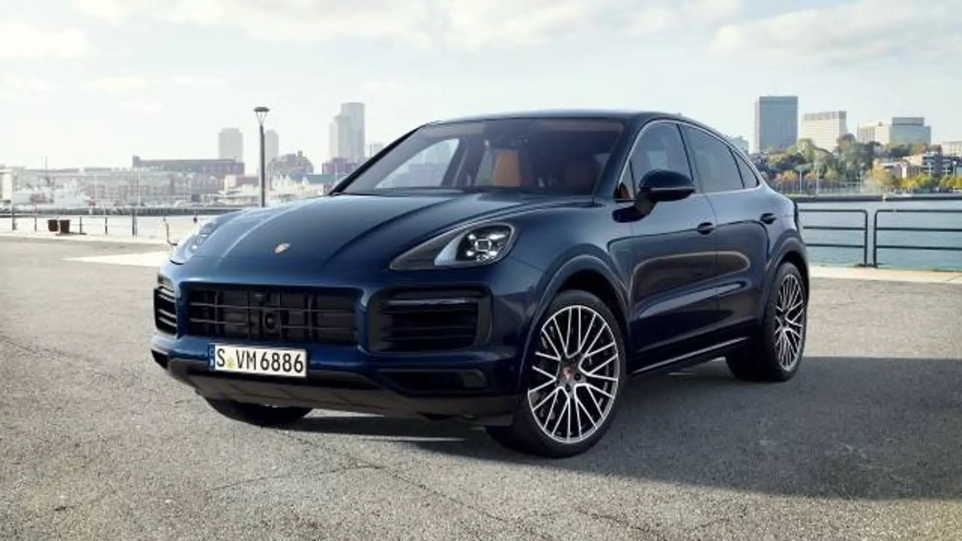 Porsche Cayenne Coupè E-Hybrid Platinum Edition Bleu - 1