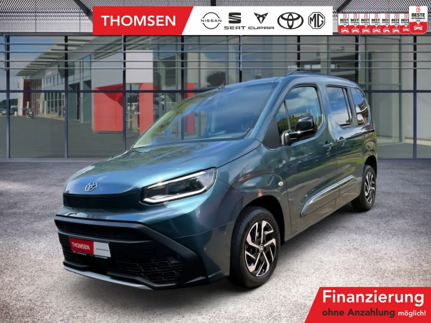 Toyota Proace City Verso 1.5-4D L1 S/S Team Navi AUT Bleu - 1