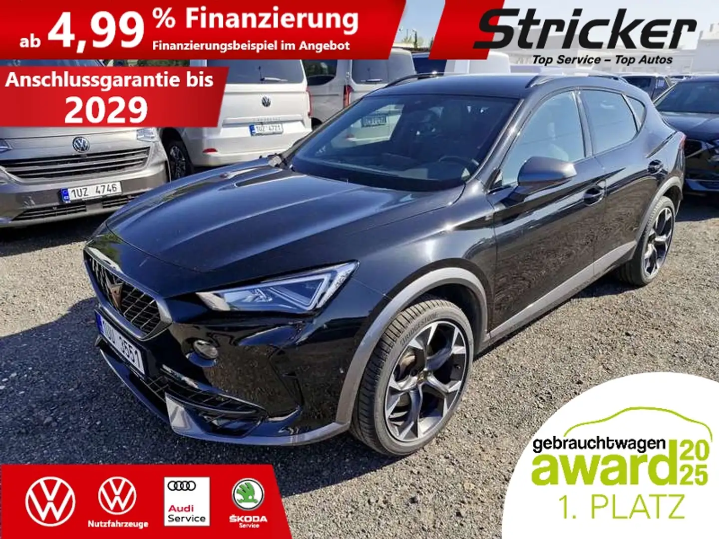 CUPRA Formentor 2.0TSI DSG 4M 299,-ohne Anzahlung Navi Kamera Schwarz - 2