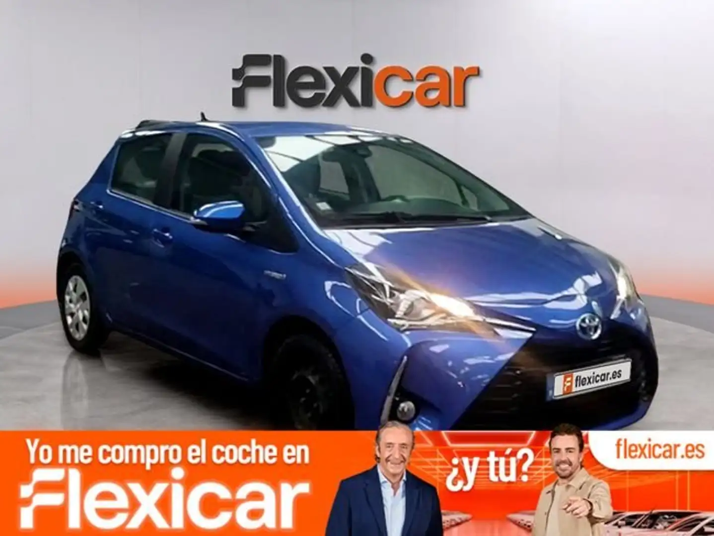 Toyota Yaris 100H 1.5 Advance Azul - 1